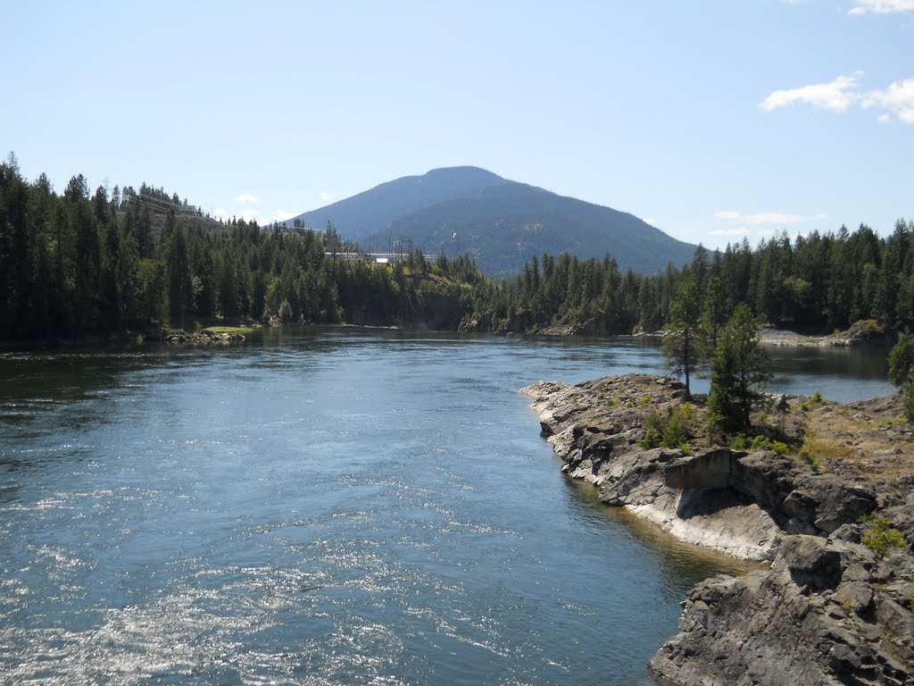 Kootenay River and Mt Sentinal by aimhigh