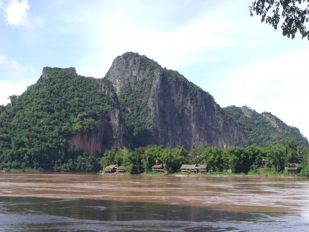 Stilt Houses on the Mekong by steprane