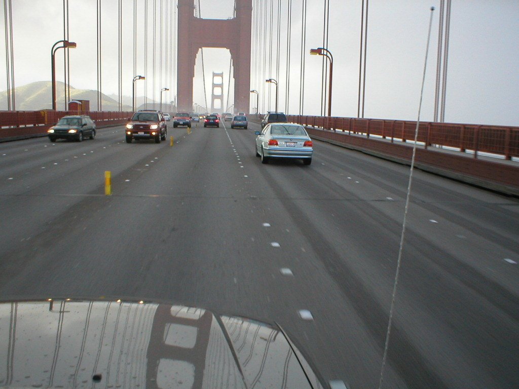 Drivin at Golden Gate by Estêvão Eller