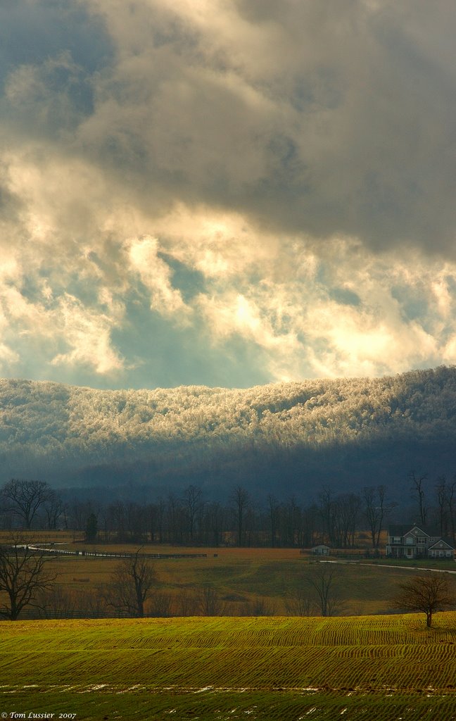 Ice covered Short Hill Mountain by Tom Lussier Photogra…