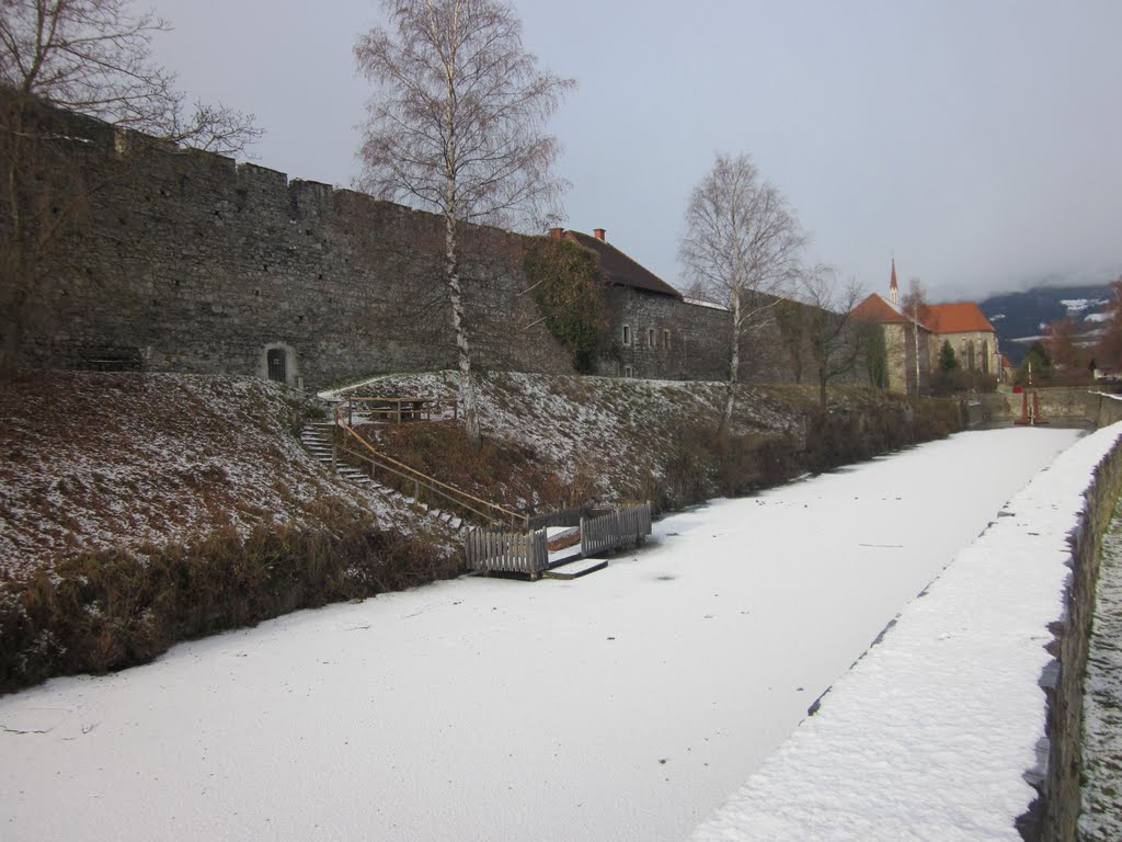 Friesach Town Walls by MalteLauridsBrigge