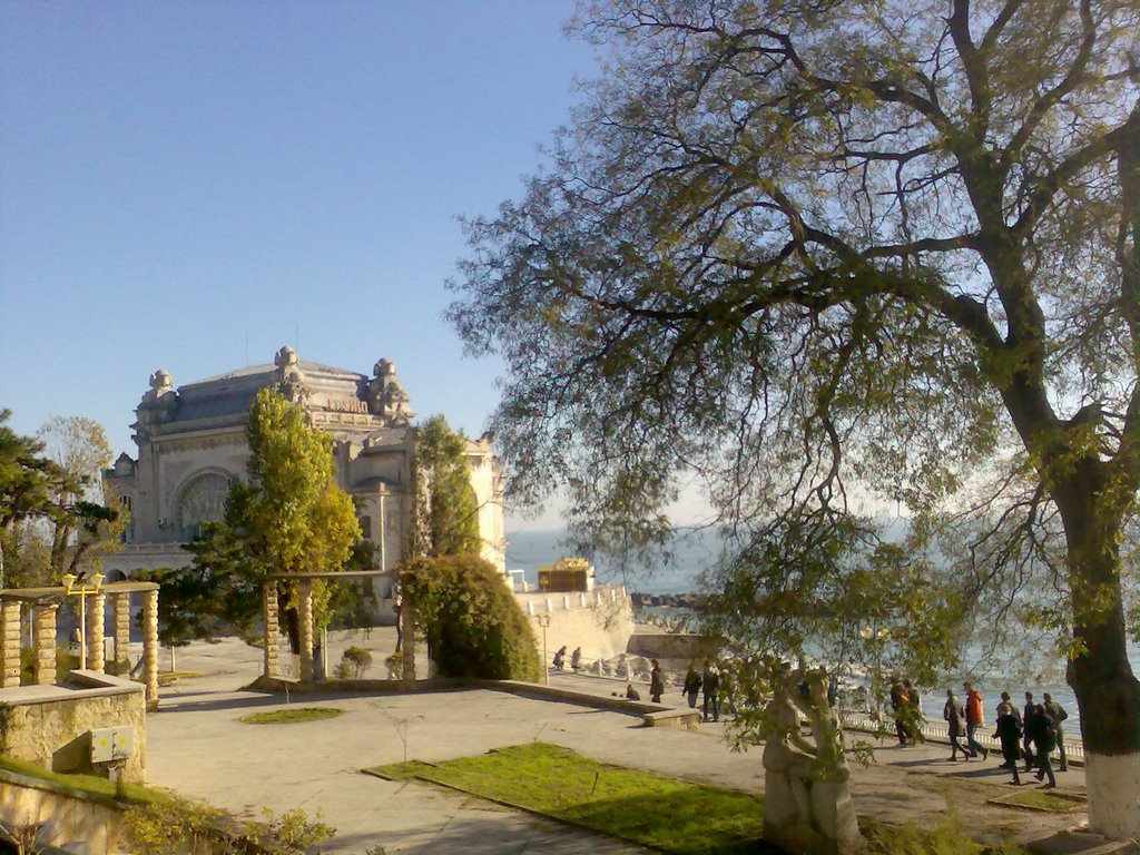 park + cassino in sunny autumn by pasto11