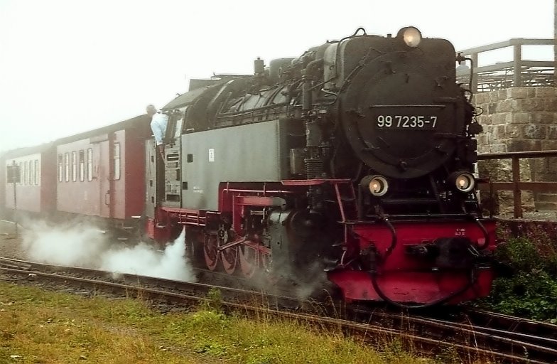 Am brockenbahnhof by Bernd Lath Berlin