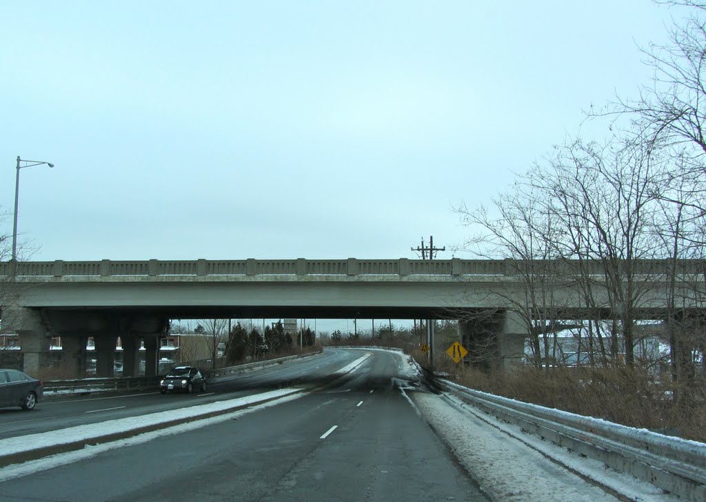 Rt 1&9 South Overpass by Adam Elmquist