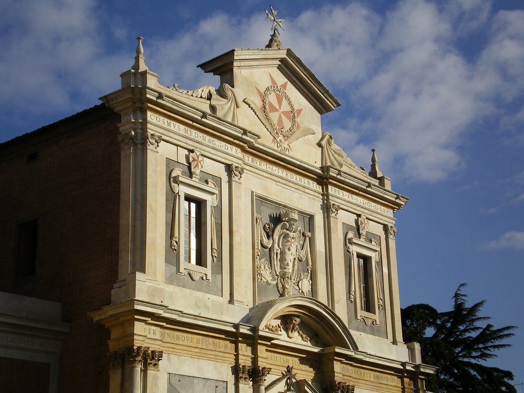 Santo Stefano dei Cavalieri's Church, Piazza dei Cavalieri, Pisa by Francesco Babboni