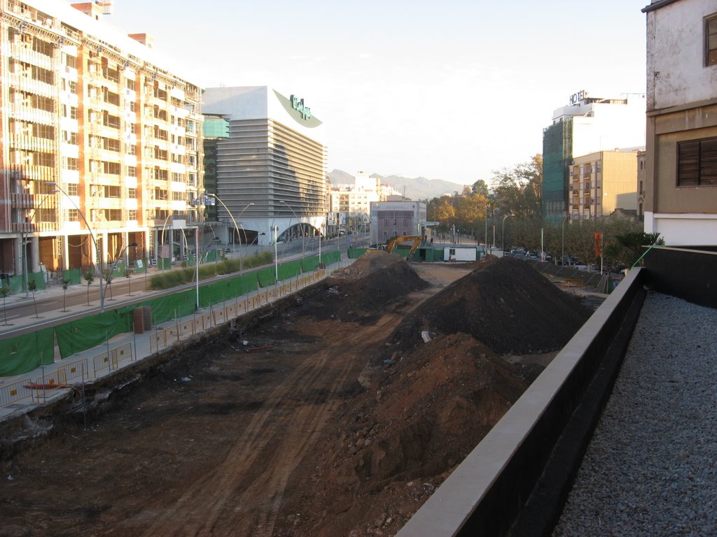 El comienzo junto a El Corte Inglés (Nov del 2006 by Edificio Bulevar