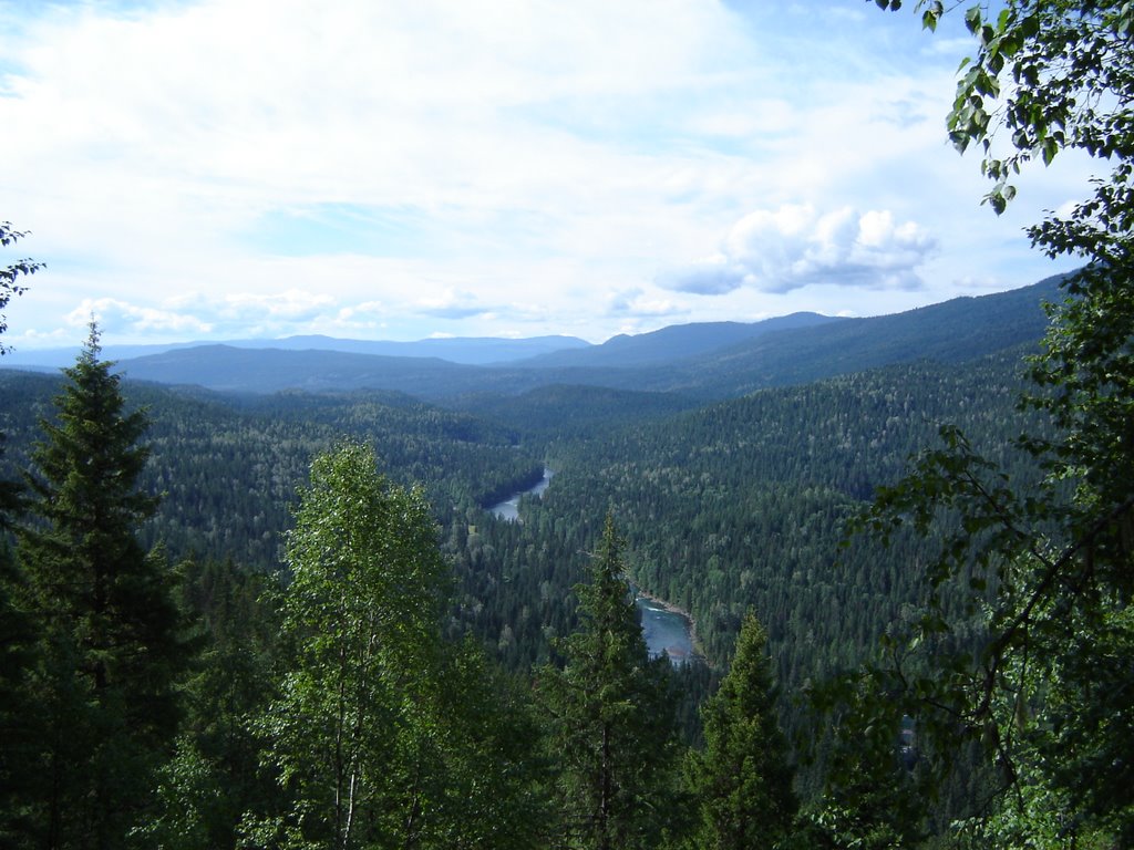 Clearwater Falls, Wells Gray Park by cashworth