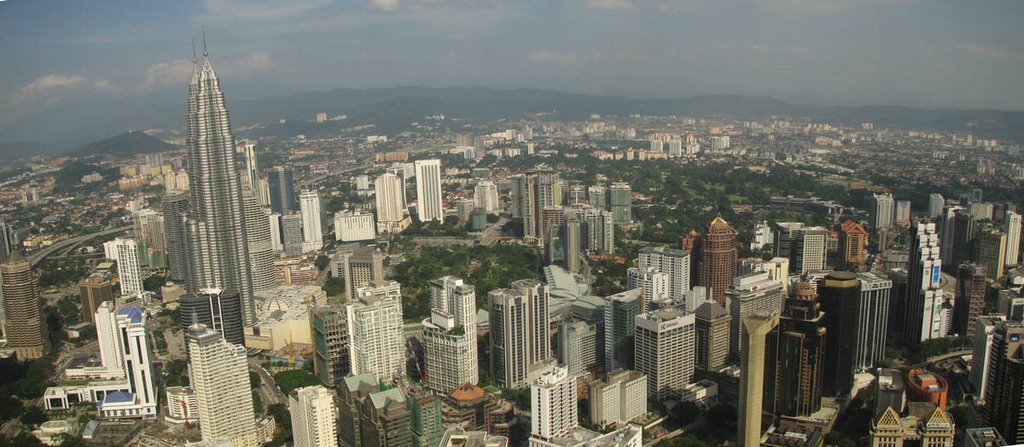 View from KL Tower, Kuala Lumpur by LiborM.net