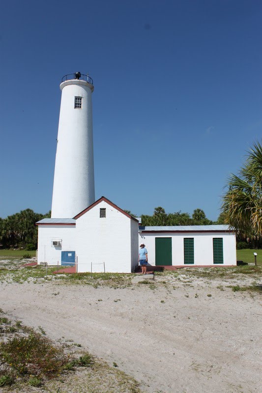 Egmont Key Lighthouse, Egmont Key, Tampa Bay Florida by fortunaville