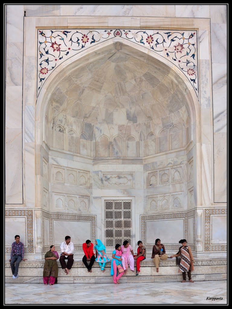 Taj Mahal - Agra - Uttar Pradesh by Karppanta