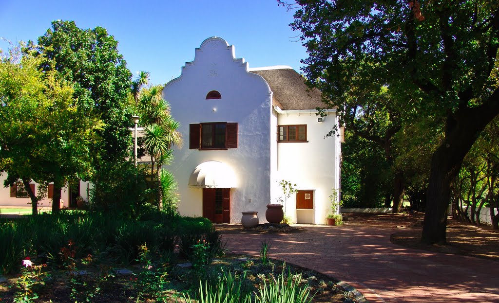 First House on farm_ Nederburg Winery Estate_Tasting & Sales_Paarl_Western Cape. ©PhilRHamar by Phil R Hamar