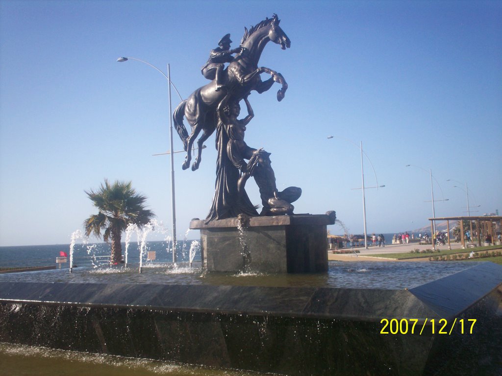 Monumento a Larraguibel / Monument Larraguibel by carloncho