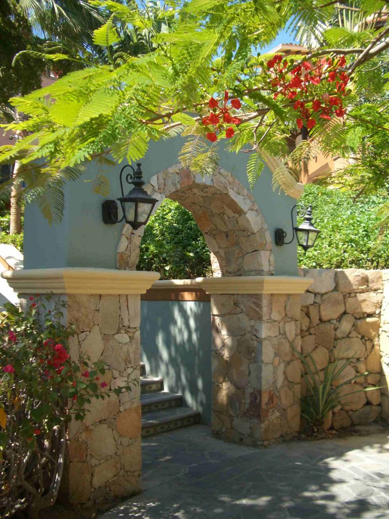 Hacienda Del Mar Stone Arch by tangogirly