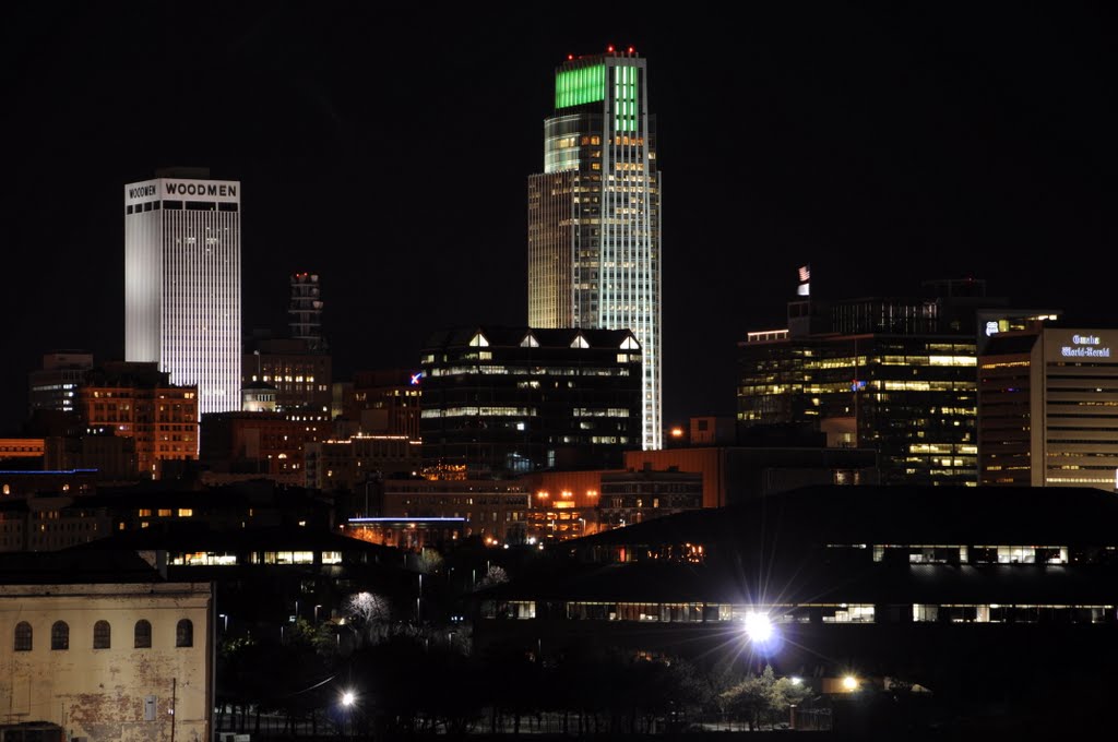 Downtown Omaha by rickwilbur