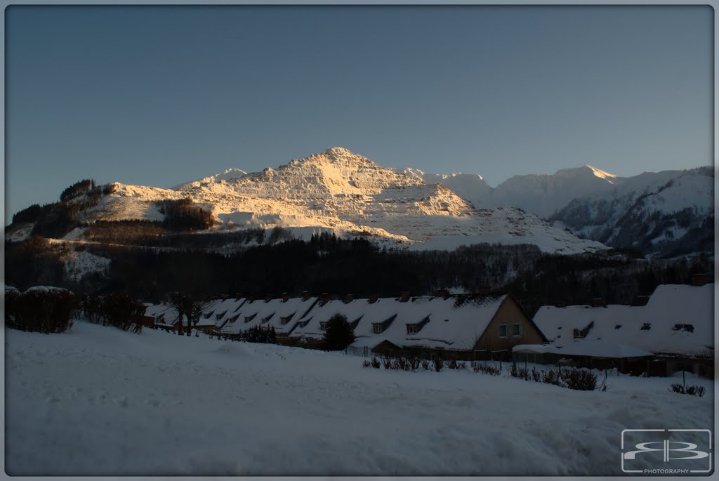 Erzberg Winter Evening by Zr0Grvty