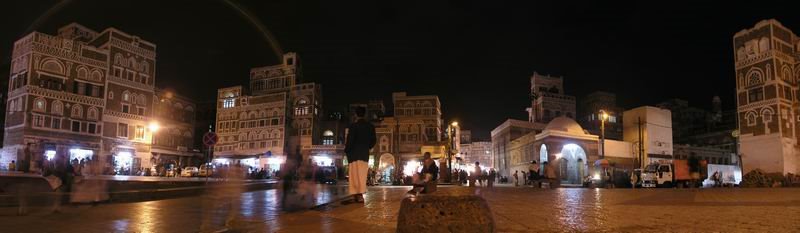 巴布老城夜景---Sana'a Yemen by huitong尚