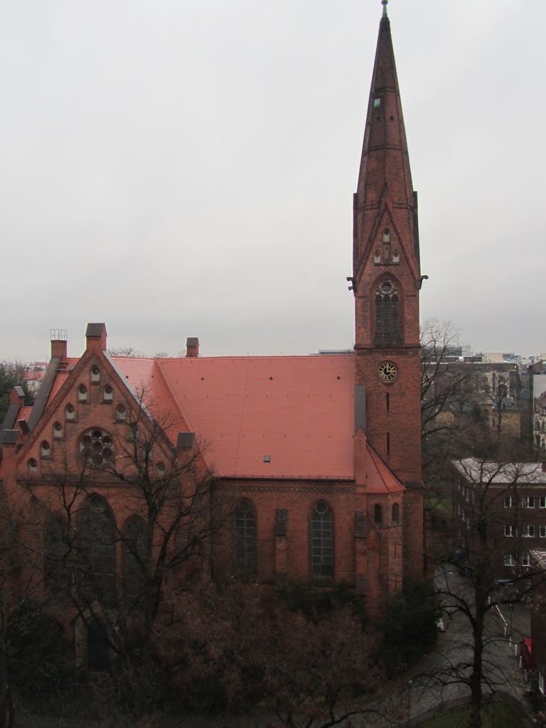 Berlin, Kirche Steglitz by gerdb