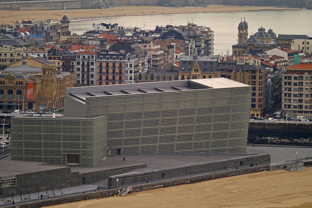 Cubos de Moneo desde Ulia. Donostia by Francisco Beltran de Heredia