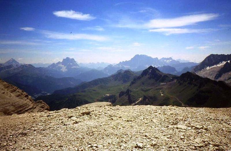 Dal Piz Boè -panorama - Civetta e Pelmo by ▬  Mauro Antonini ▬