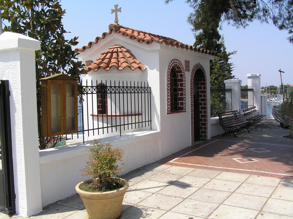 Neos Marmaras, chapel by Yuri Filkin