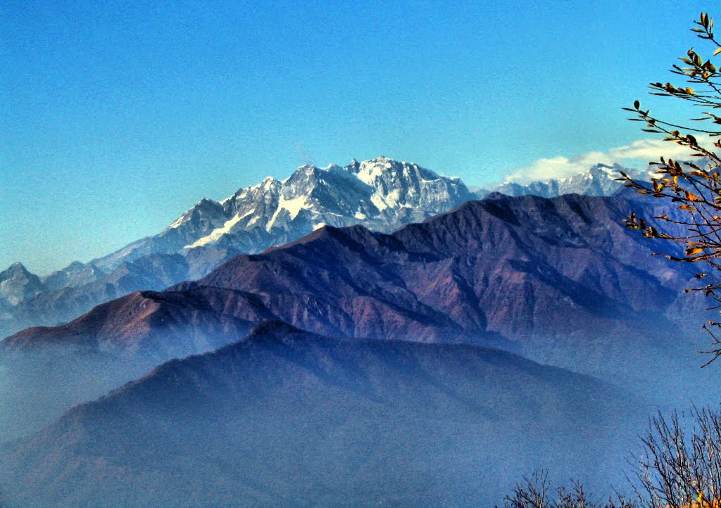 Il Monterosa dal Mottarone .... by Vito Antongiovanni