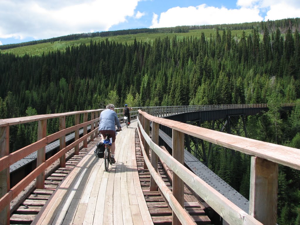 Myra Canyon Trestle by Carter Boswell