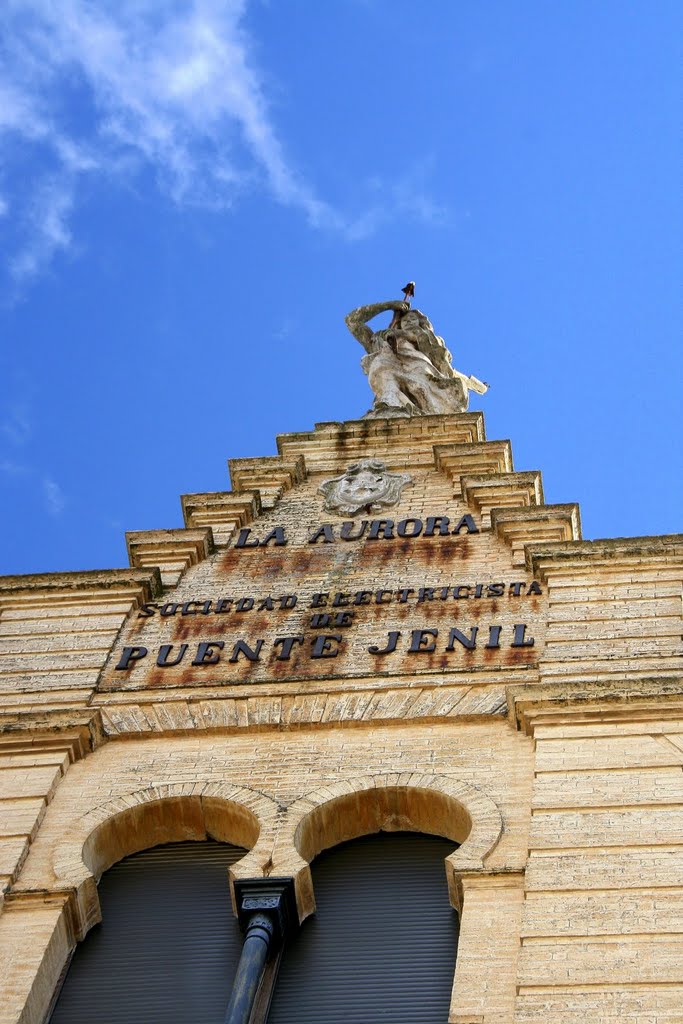 Puente Genil - Calle del Lemoniez : La Aurora Sociedad Electricista del Puente Genil by Scholte