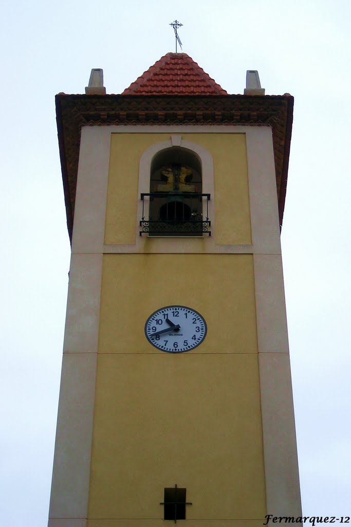 Torre Reloj. Iglesia de Santiago el Mayor. Murcia by Fermarquez27