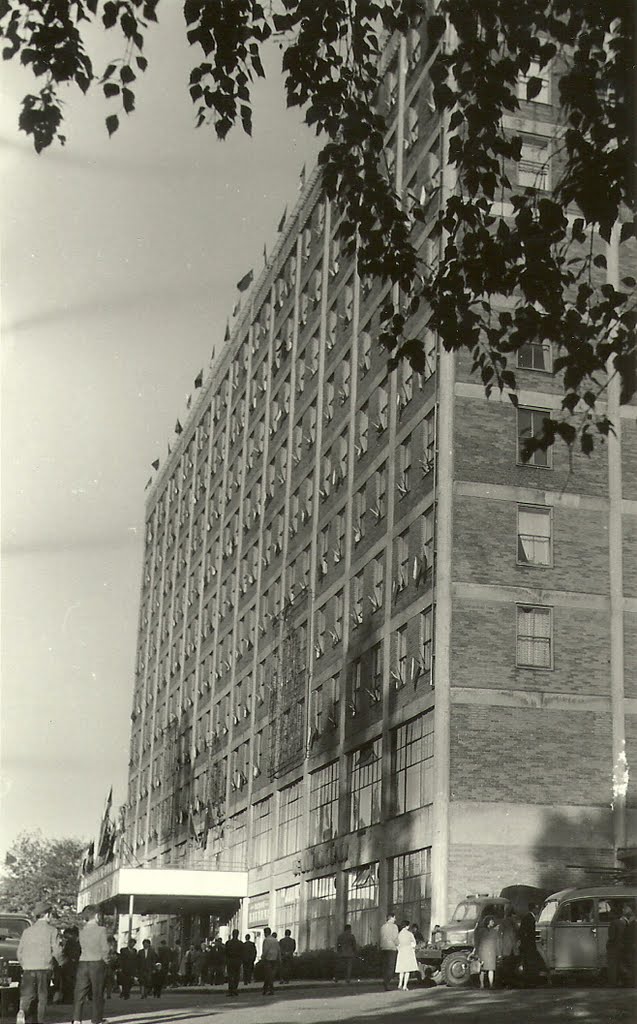 Zlín - hotel Moskva,rok1962 by jantopek