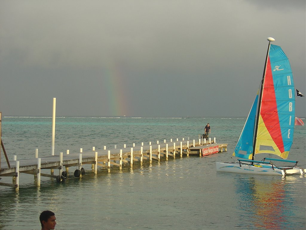 Rainbow in San Pedro by paradive