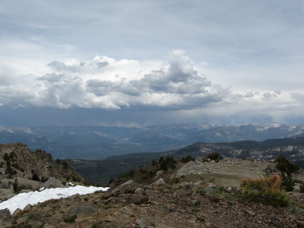 Clouds over Lake Edison by bensz86