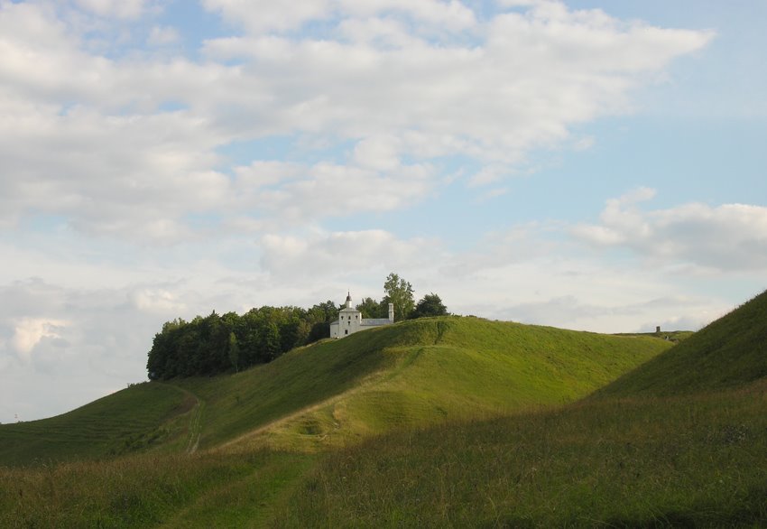 Church on top of the hill by phil98