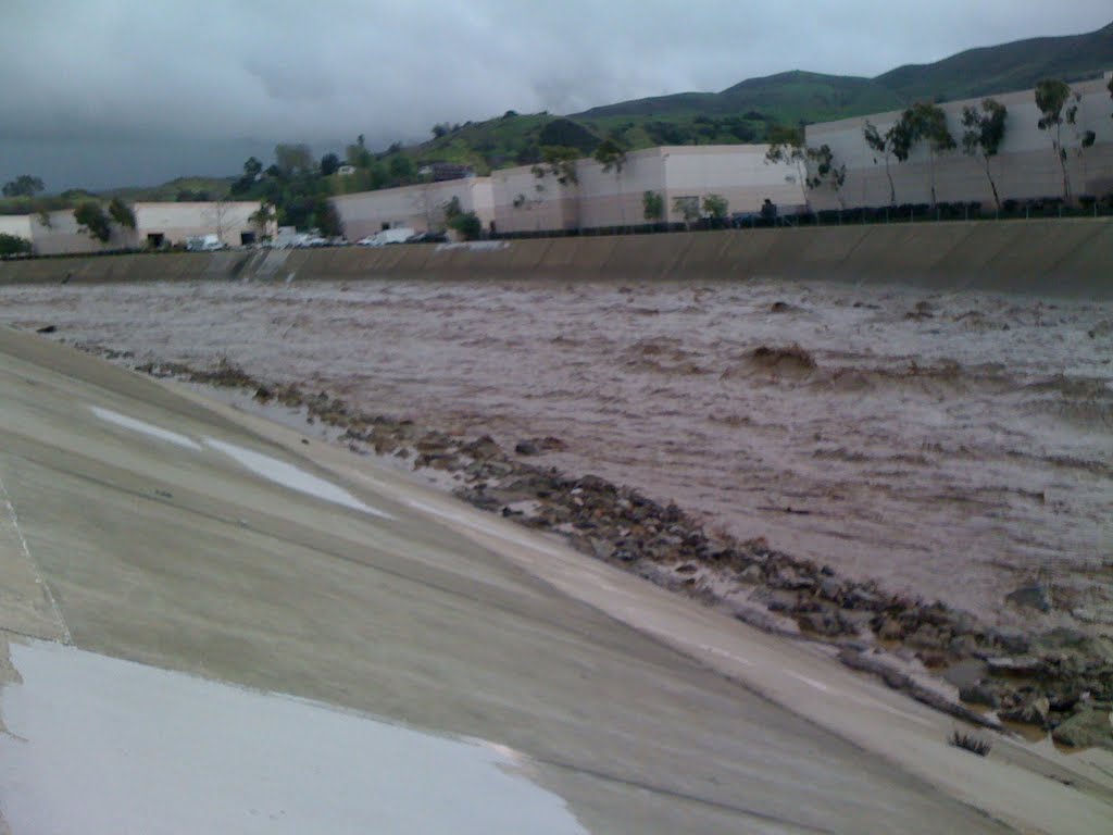 San Juan/trabuco creek after a big storm by jonnybmaping