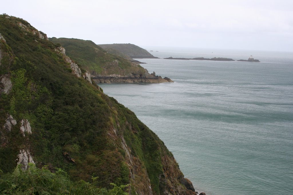 Les falaises de Plouha by Alain libouban