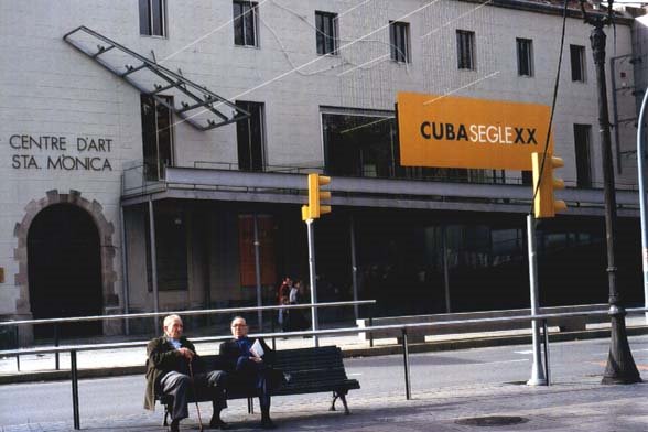 Centro de Arte Santa Mónica - Ramblas, Barcelona (1996) by Etel Borges Reis