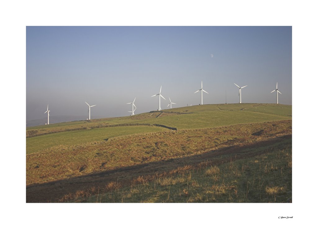 Mynydd Maendy Windfarm on 19.12.2007 by Dave Sewell