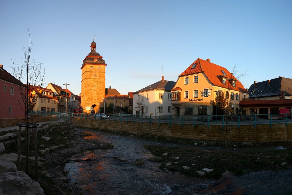 Bad Staffelstein, Bamberger Straße, Stadtturm - 01-2012 by LStengel