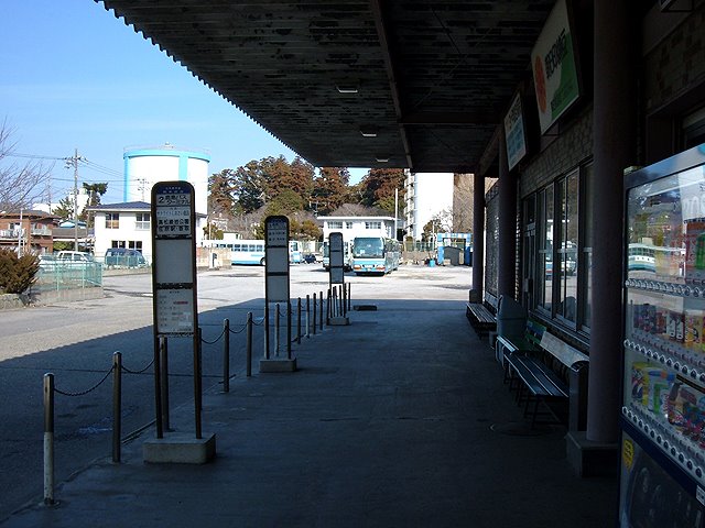 鹿島バスターミナル（解体前）kashima bus terminal by kashima