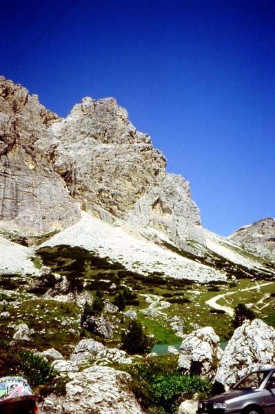 Galleria Lagazuoi - scavata dagli 5alpini nell' ottobre 1915 - discesa verso il psso Falzarego by ▬  Mauro Antonini ▬