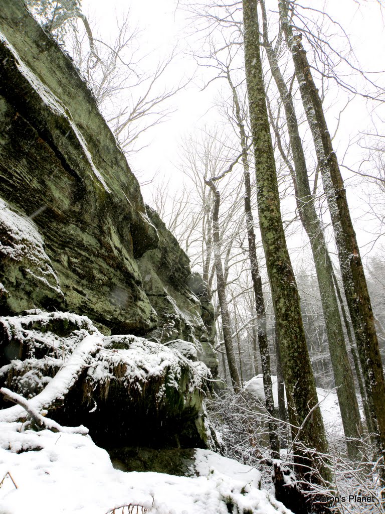 Rock Formation near Hemlock Falls by Aaron's Planet