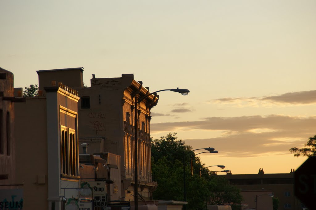 Downtown Santa Fe by JoeMartori