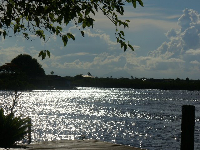 Vista da lagoa próximo à barra by Celso Rene Müller