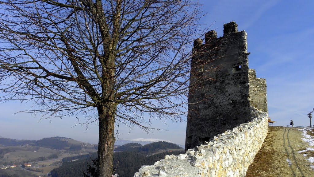 Ruine auf dem Schlossberg Griffen by Andromeda/R. Stetschnig