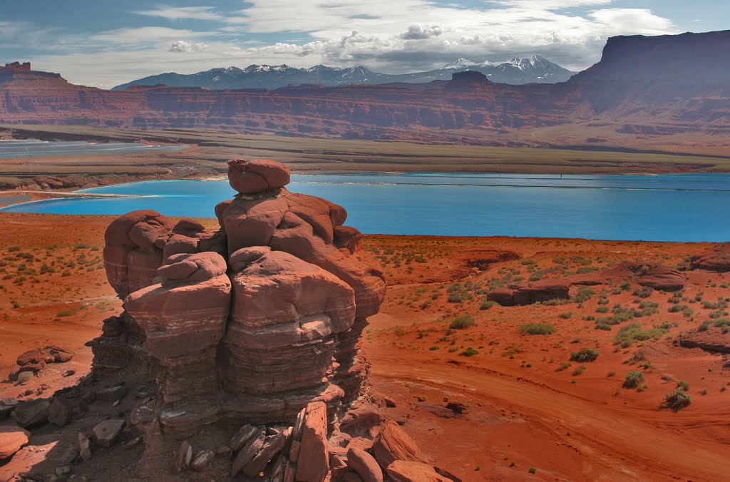 Potash Evaporation Ponds by PASO