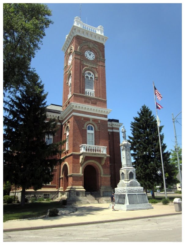 Fulton County Courthouse, Wauseon, Ohio by Mikhail-Kolnik