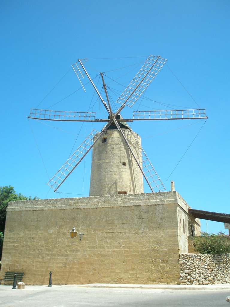 Ancient Windmill by Anatoly Sidorov