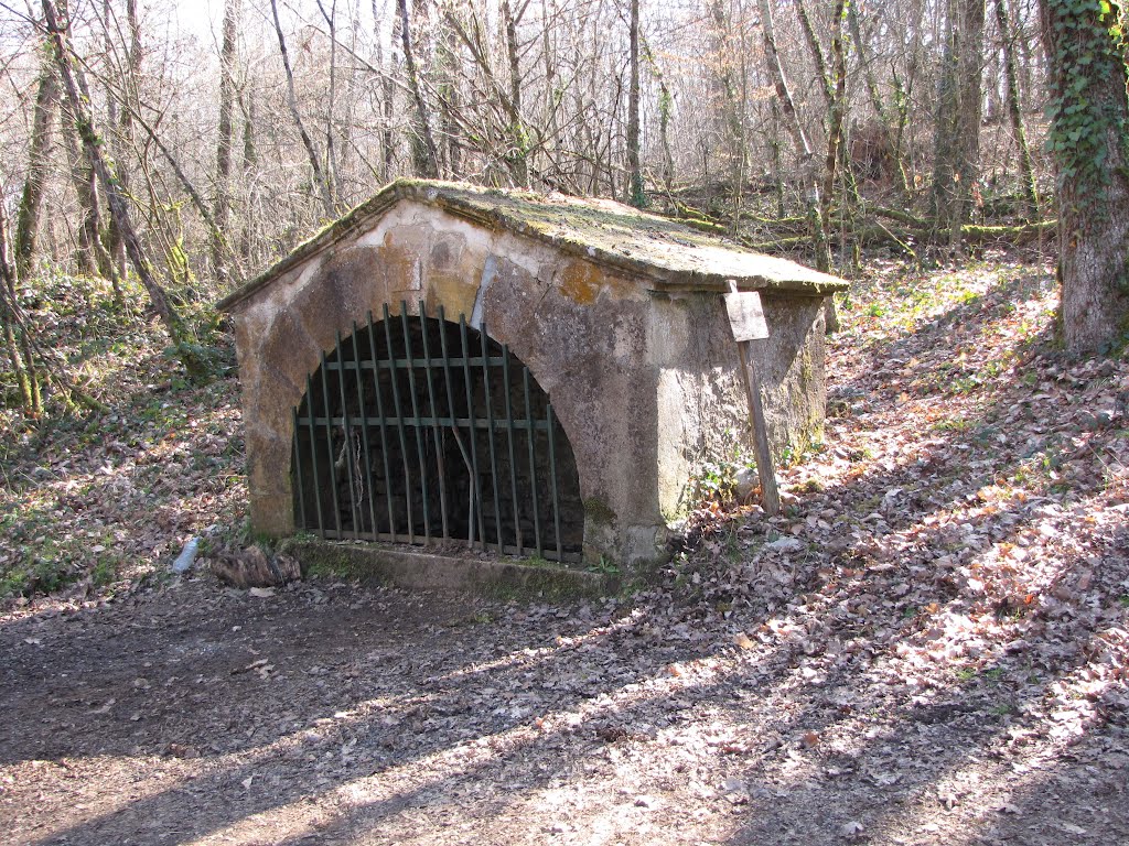 Fontaine du Temple près d'Ecoussac - Granges-d'Ans - Dordogne by Max Darrieutort