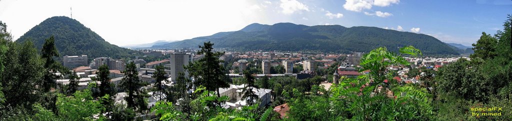 Panorama oras Piatra Neamt by specialfx