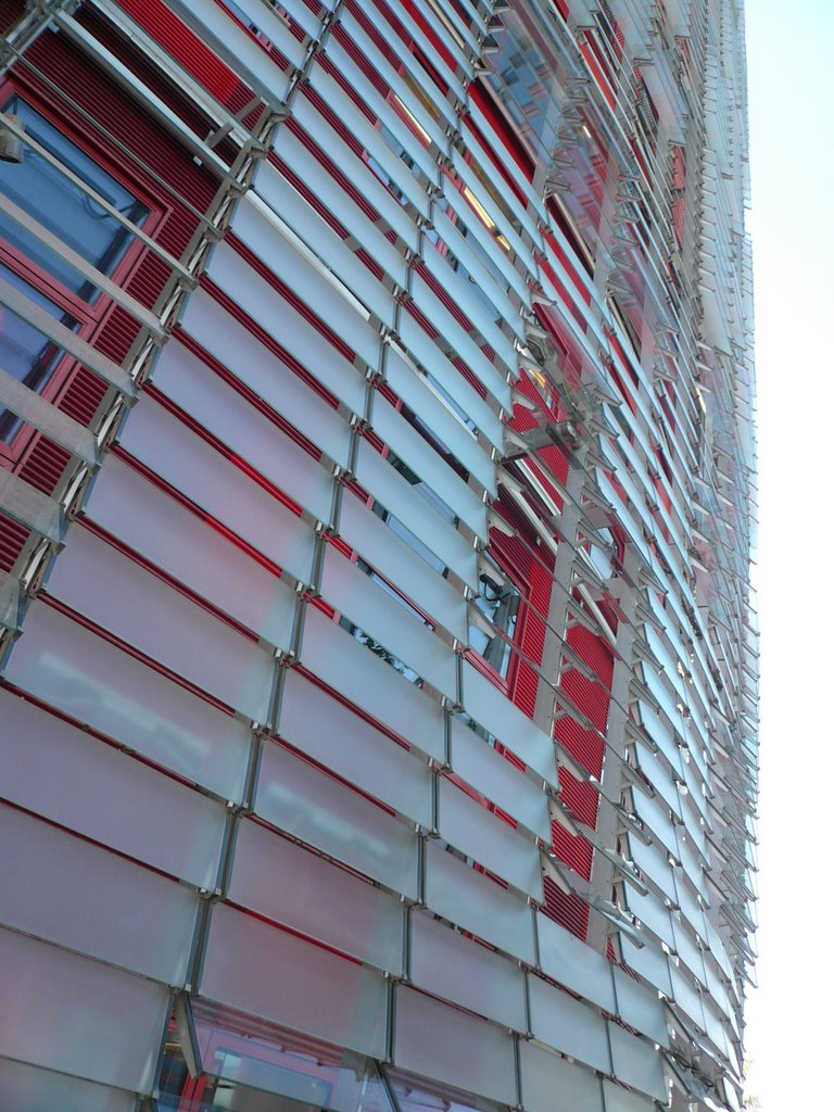 The skin of Jean Nouvel's Torre Agbar by shane_wallace