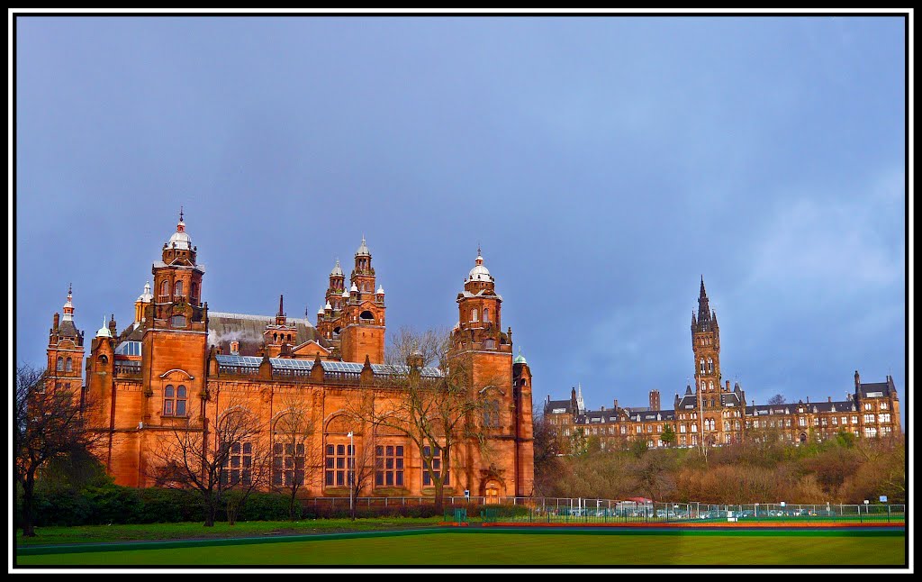 Kelvingrove Art Gallery & Glasgow University by The Jacobite